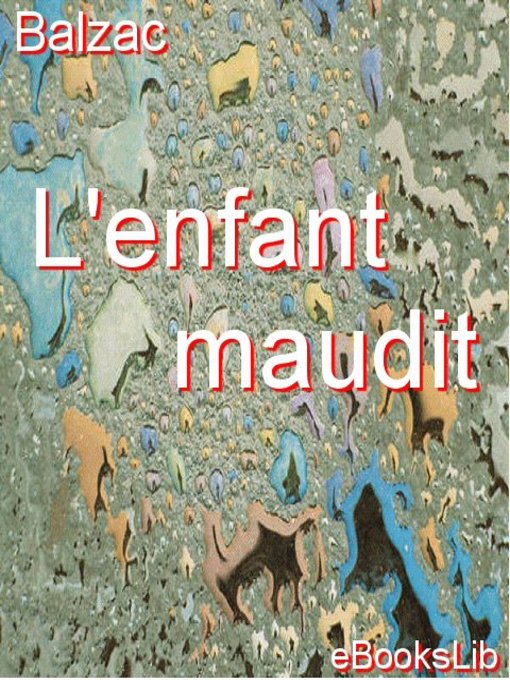 Cover image for L'enfant maudit